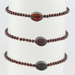 Amber bracelet Small bracelet cherry